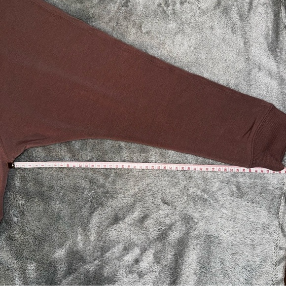 lululemon athletica Up High Pullover Sweatshirt - Mock Neck - Spanish Oak - Picture 12 of 14